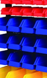 STORAGE CONTAINER WITH 90 BOXES, PALLET AND WHEELS 1300X650X575MM (B005)