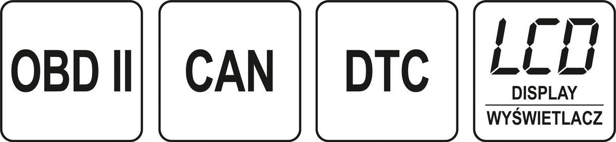 OBDII  MULTILINGUAL SCAN TOOL (YT-72977)