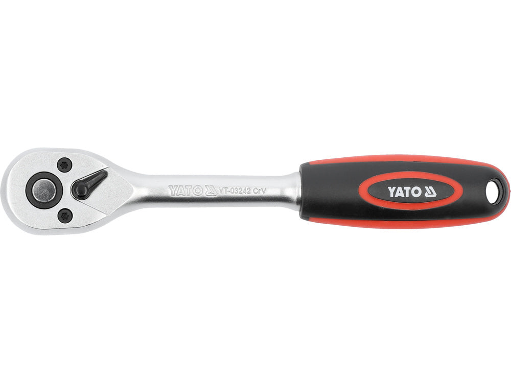 STRAIGHT RATCHET HANDLE 3/8" 90T (YT-03242)