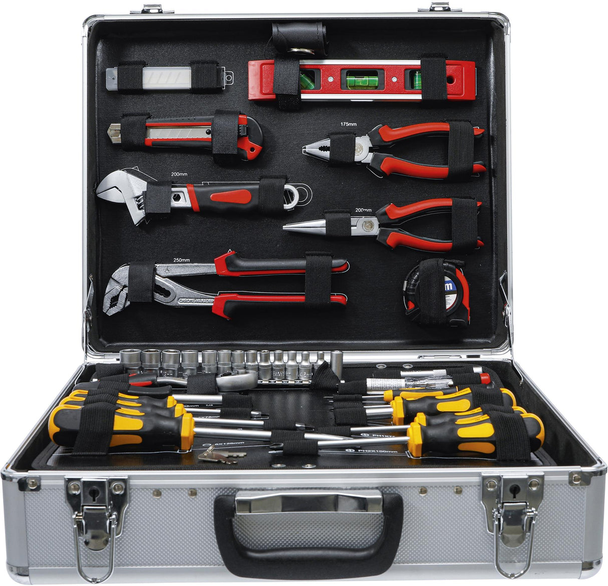 TOOL SET IN ALUMINIUM CASE | 129 PCS. (2204)