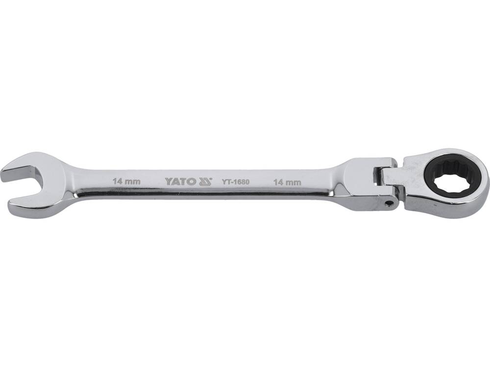 FLEX. RATCHET COMBINATION WRENCH 14MM (YT-1680)