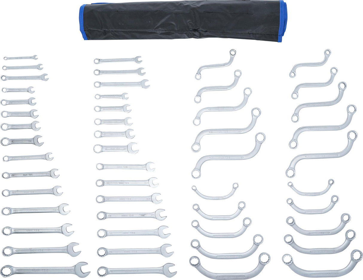 COMBINATION SPANNER ASSORTMENT | INCH / METRIC SIZES | 50 PCS. (32500)