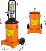 PNEUMATIC GREASE GUN | 12 L (H0706)