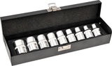 TORX SOCKET SET E10-E24 9PCS (YT-0521)