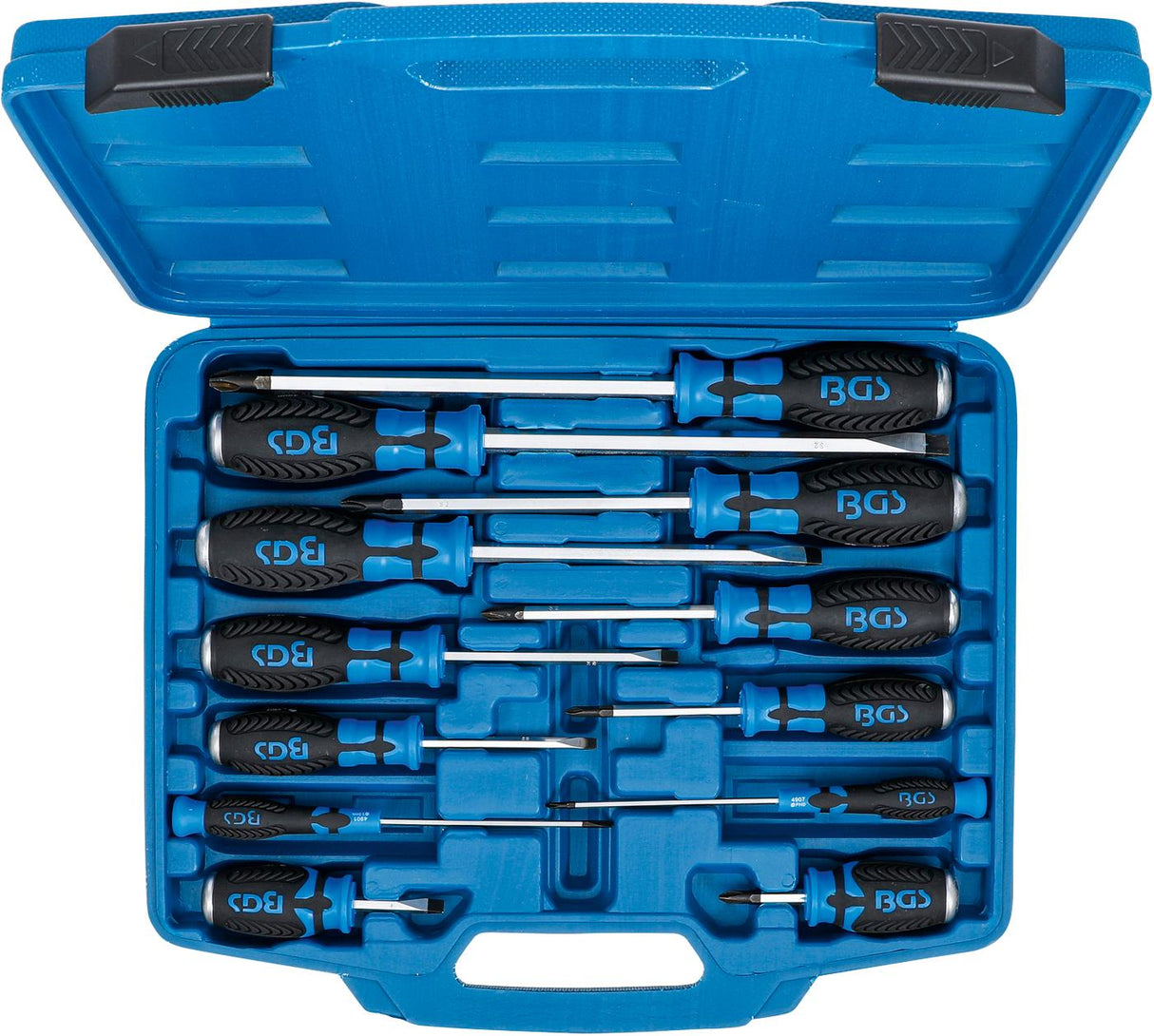 SCREWDRIVER SET | WITH 6.3 MM (1/4") INTERNAL SQUARE | 12 PCS. (7896)