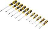 SCREWDRIVER SET | T-STAR TAMPERPROOF (FOR TORX) T6 - T40 | 11 PCS. (7845)
