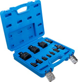 IMPACT ADAPTOR AND UNIVERSAL JOINT SET | 6.3 MM (1/4") - 25 MM (1") | 11 PCS. (25140)