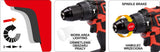 IMPACT DRILL DRIVER 18V 42NM - 2AH (YT-82796)
