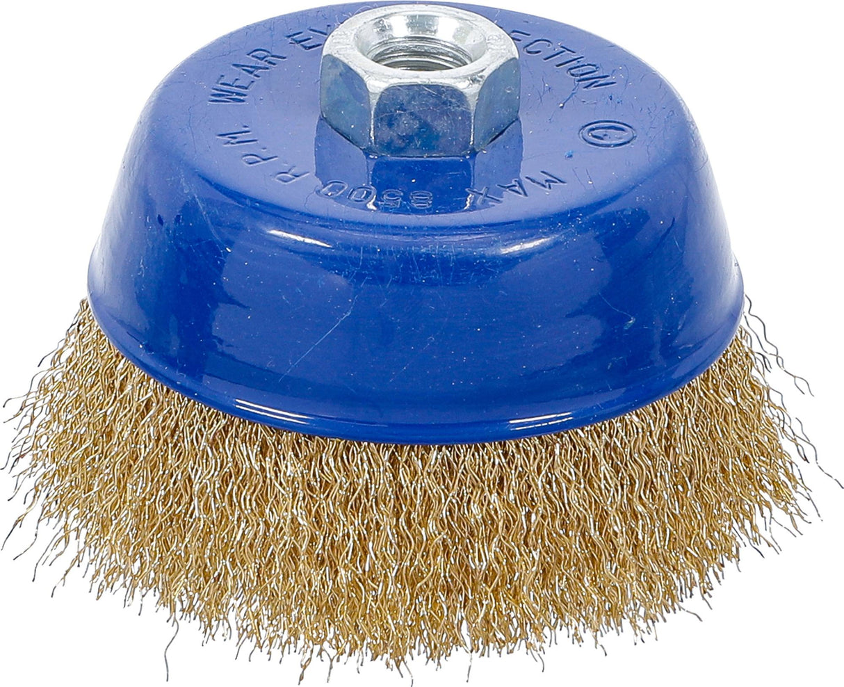 WIRE CUP BRUSH | M14 X 2 DRIVE | Ø 100 MM X 67 MM (3987)