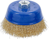 WIRE CUP BRUSH | M14 X 2 DRIVE | Ø 100 MM X 67 MM (3987)