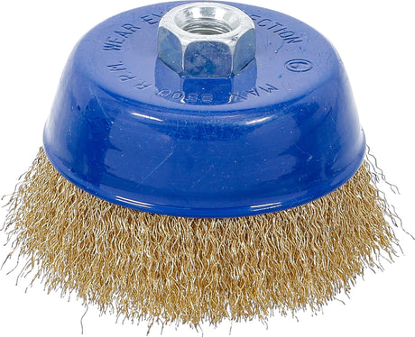 WIRE CUP BRUSH | M14 X 2 DRIVE | Ø 100 MM X 67 MM (3987)