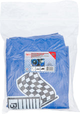 PROTECTIVE SEAT AND STEERING WHEEL COVER | UNIVERSAL | IMITATION LEATHER (66529)