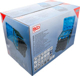 SOCKET SET HEXAGON | 6.3 MM (1/4") / 10 MM (3/8") / 12.5 MM (1/2") | METRIC AND INCH SIZES | 300 PCS. (74000)