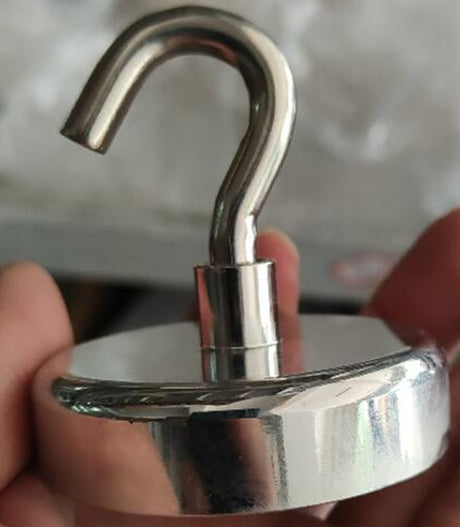 STRONG NEODYMIUM MAGNET | 51 MM UP TO 136 KG | MARKING, FISHING, HANGING, LIFTING, PICKING UP (NM2)