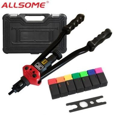 RIVETER FOR THREADED RIVETS | CASE | M3-M12 | 410 MM (BT-607)