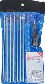 SCREWDRIVER SET WITH INTERCHANGEABLE BLADES | T-STAR (FOR TORX) / TS-STAR (FOR TORX PLUS) | 8 PCS. (2325)