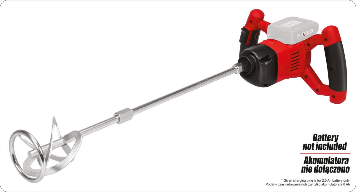 MORTAR MIXER 18V M14 - BODY (YT-82881)