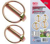 LINCHPIN ASSORTMENT | 50 PCS. (8087)