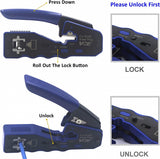 WIRE TESTER | CRIMPING PLIERS FOR WIRE CONNECTORS | RJ45 (YK-670)