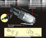 PNEUMATIC RATCHET FOR SOCKETS | 10 MM (3/8") | 1/4" (6.3 MM) BITS | WITH SET (PARW38KIT)