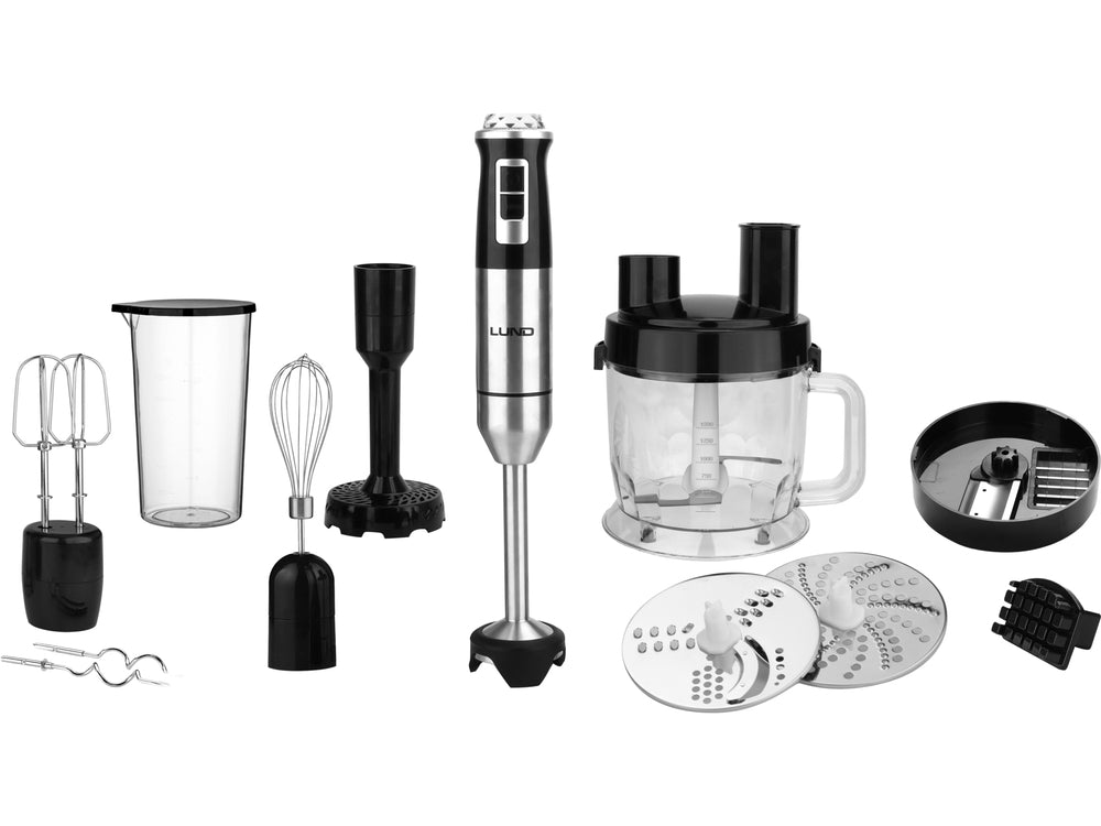 CHOPPER / BLENDER FOR SMOOTHIES / MIXER / WHISK | 1000W | 10 IN 1 (67694)