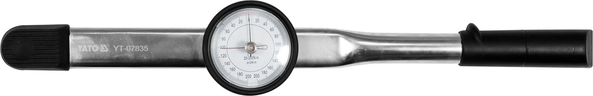 DIAL TORQUE WRENCH 1/2"  0-200NM (YT-07835)