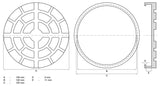 RUBBER PAD | FOR AUTO LIFTS | Ø 130 MM (7044)