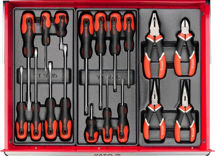 ROLLER CABINET W.TOOLS 177PCS (YT-5530)