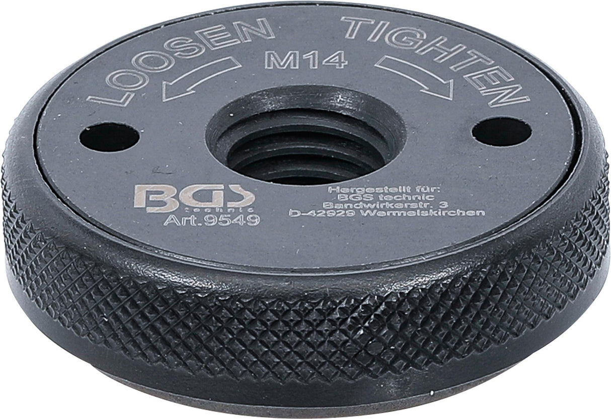 QUICK RELEASE NUT | FOR ANGLE GRINDER | M14 (9549)