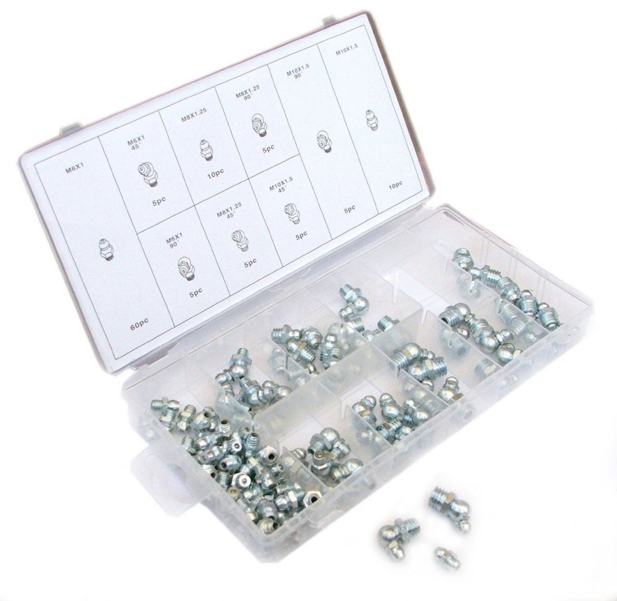 GREASE FITTING SET | M10 110 | 110 PCS. (OL6020)