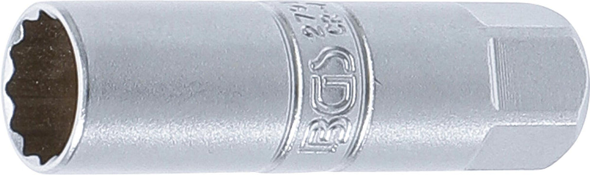 SPARK PLUG SOCKET, 12-POINT | 10 MM (3/8") DRIVE | 14 MM (2791)