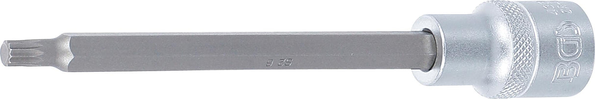 BIT SOCKET | LENGTH 140 MM | 12.5 MM (1/2") DRIVE | SPLINE (FOR XZN) | M6 (4331)