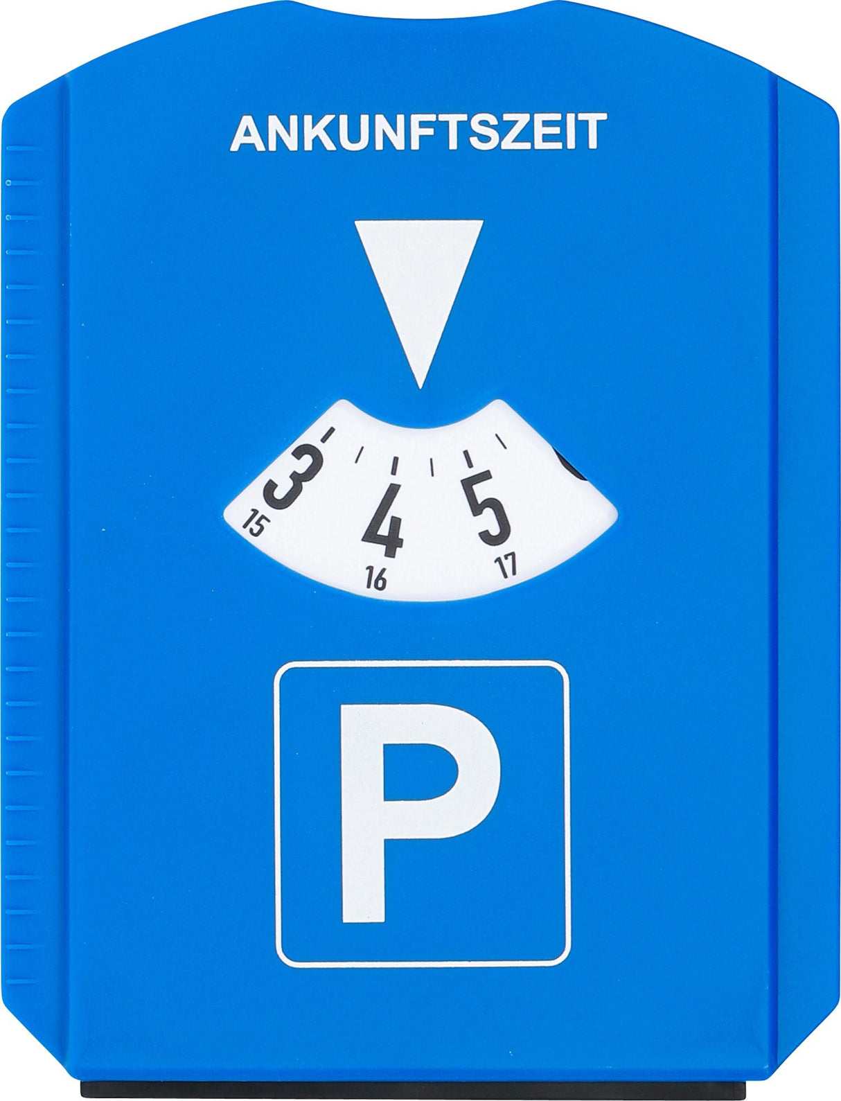 PARKING DISK | WITH ICE SCRAPER / RUBBER LIP (80721)