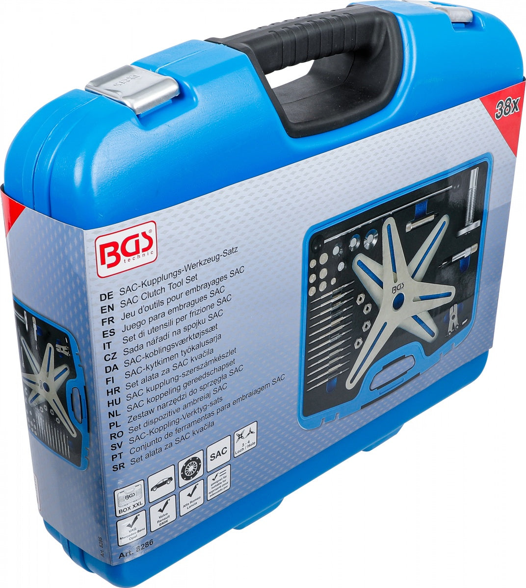 SAC CLUTCH TOOL SET | 38 PCS. (8286)