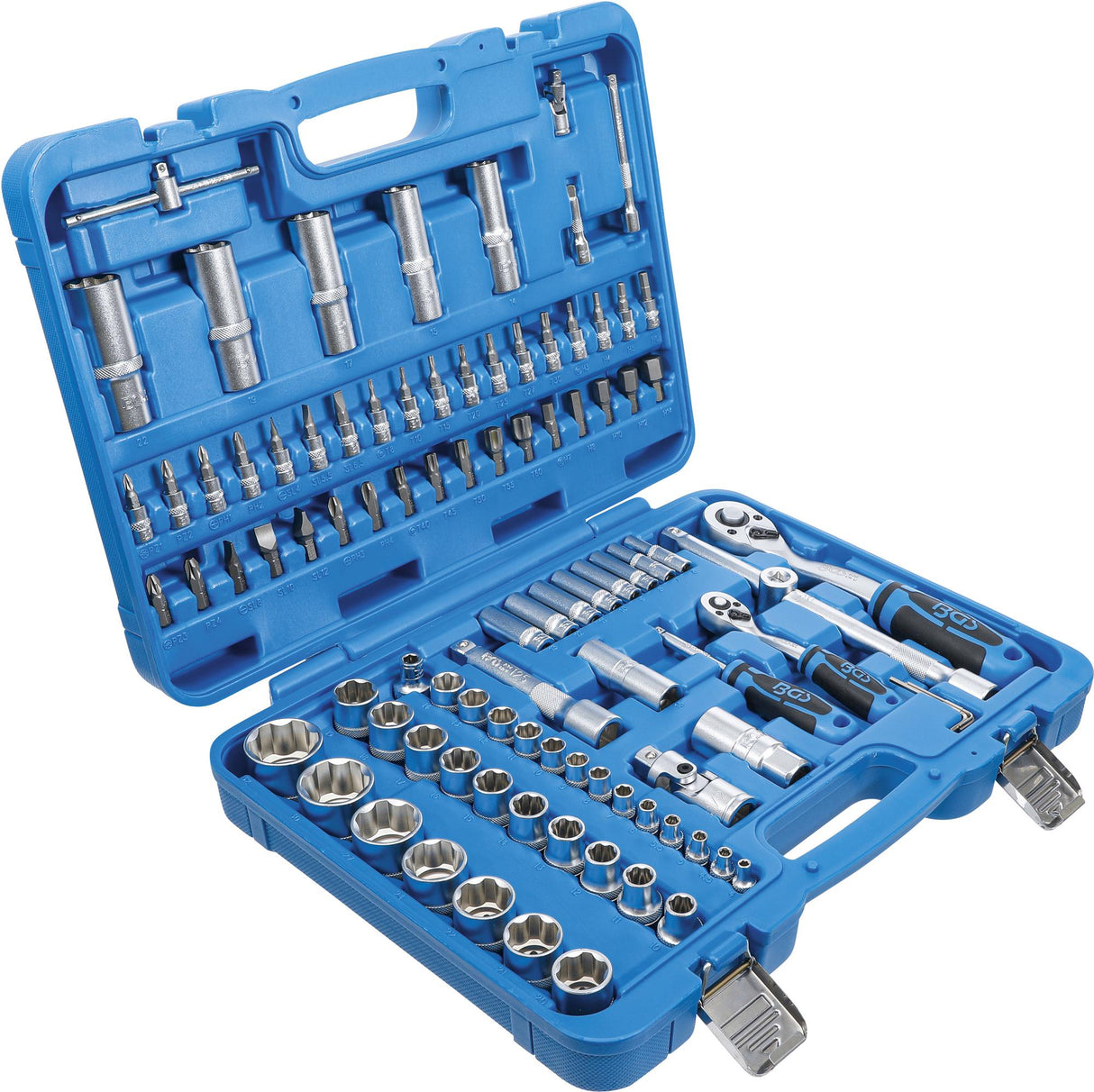 SOCKET SET | 6.3 MM (1/4") + 12.5 MM (1/2") DRIVE | 95 PCS. (2294)