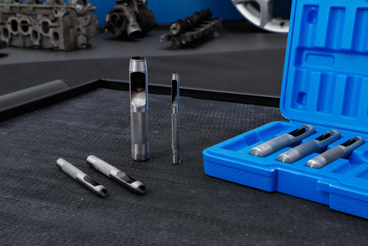 HOLE PUNCHES SET | 3 - 12 MM | 9 PCS. (565)
