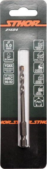 UNIVERSAL DRILL WITH HEX SHANK 5,0MM (21684)