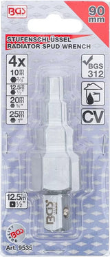 RADIATOR SPUD WRENCH | 12.5 MM (1/2") DRIVE | 4 STEPS (9535)