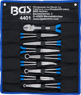 LONG / FLAT NOSE AND SPARK PLUG CONNECTOR PLIERS SET | EXTRA LONG | 9 PCS. (4401)