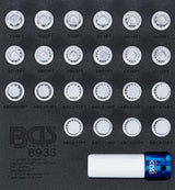 TOOL TRAY 1/6: RIM LOCK SOCKET SET FOR VAG | 23 PCS. (8933)