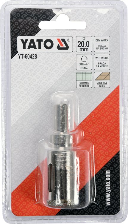 DIAMOND TILE DRILL BIT 20MM (YT-60428)