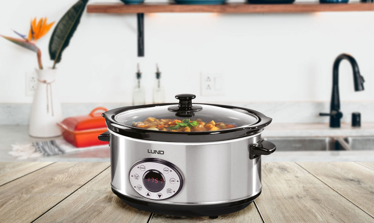 SLOW COOKER 280W 4,5L WITH TIMER (67660)
