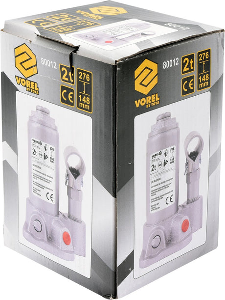HYDRAULIC BOTTLE JACK 2T (80012)