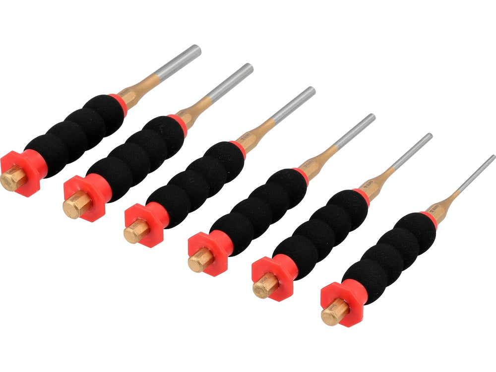 PIN PUNCH SET | 6 PCS | 3 - 8 MM (YT-47138)