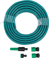 WATER HOSE | PVC | WITH WATER SPRAY GUN AND QUICK COUPLINGS | 15 M | 6-PCS. (70906)