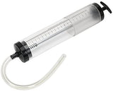 OIL SYRINGE TRANSPARENT GRADUATED | FLEXIBLE HOSE | 500 ML (S144C)