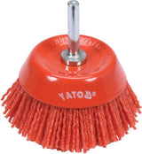 CUP BRUSH NYLON 75MM FOR DRILL (YT-47782)