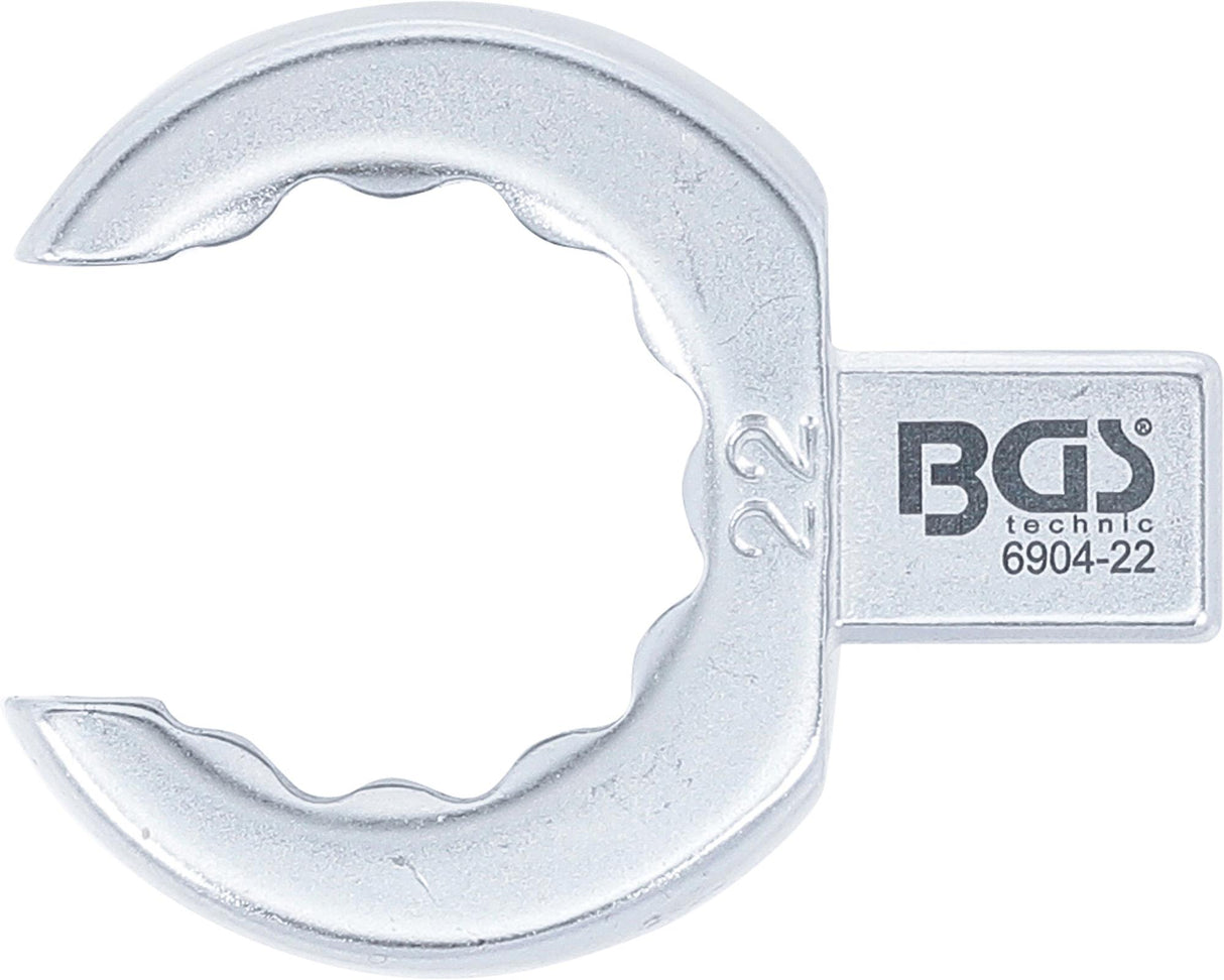 PUSH FIT RING SPANNER | OPEN TYPE | 22 MM | SQUARE SIZE 9 X 12 MM (6904-22)