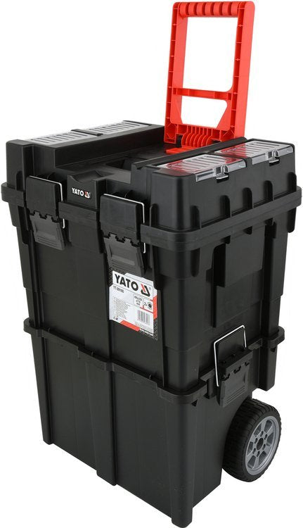 TWO-PARTS TOOL BOX WITH WHEELS (YT-09160)