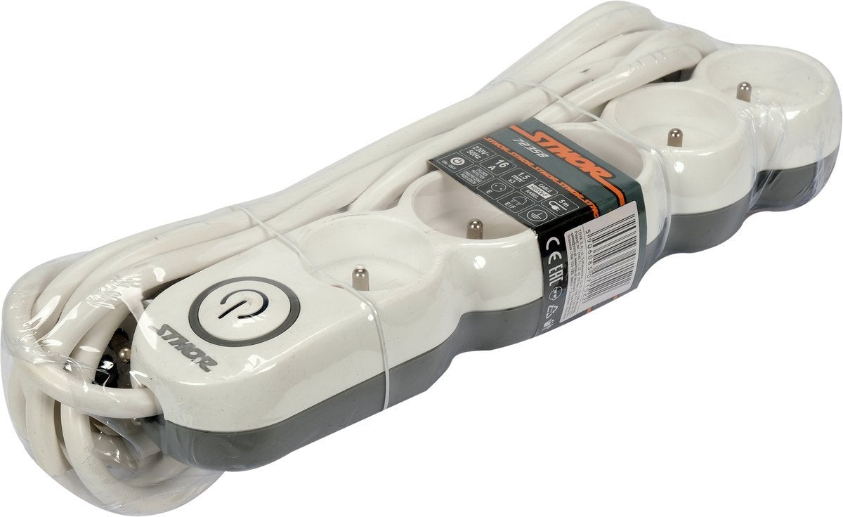 POWER STRIP W. GROUND 5S 5M (72358)